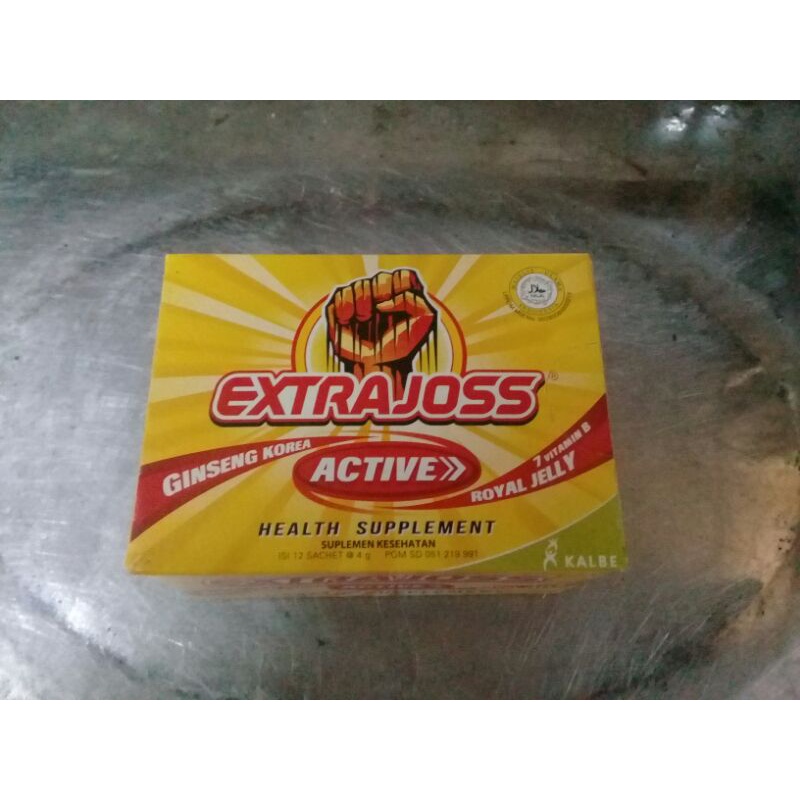 

Extrajoss minuman kesehatan dan stamina extra joss jos