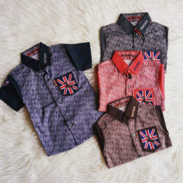 KEMEJA ANAK BAYI MOTIF KUDA
