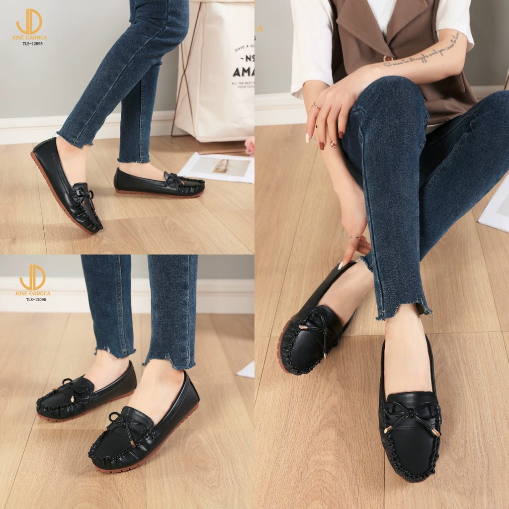 JOSE DAROCA Sepatu Loafers Wanita #TLS-12095# Original