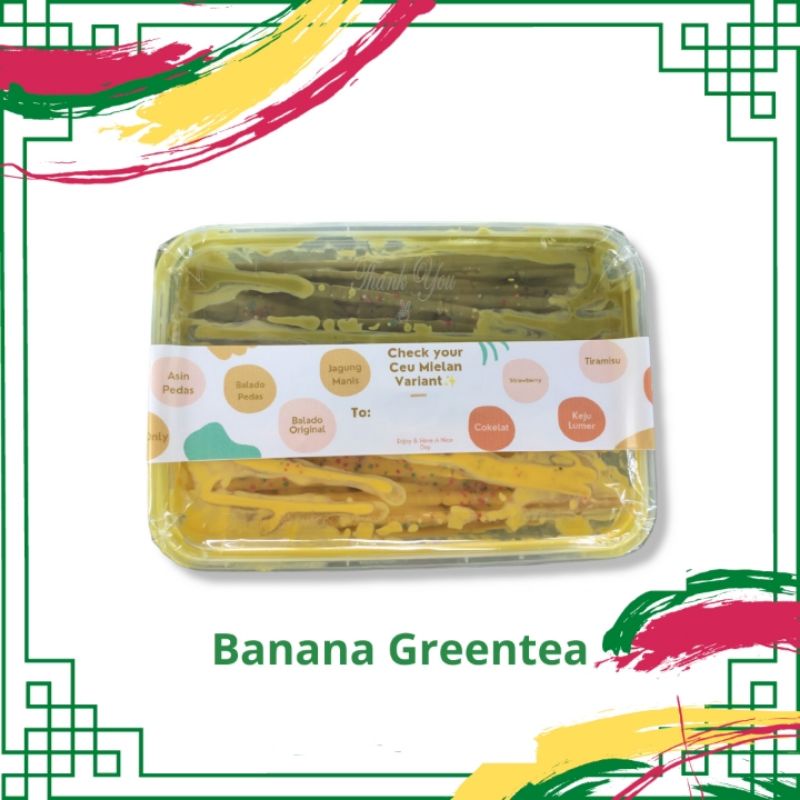 

MIE BITING MIX BANANA GREEN TEA