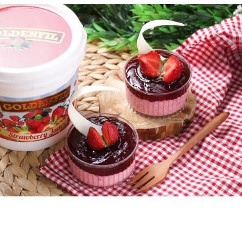 

Diskon!! (fhj-1272) GOLDENFIL STRAWBERRY JAM 1 Kg