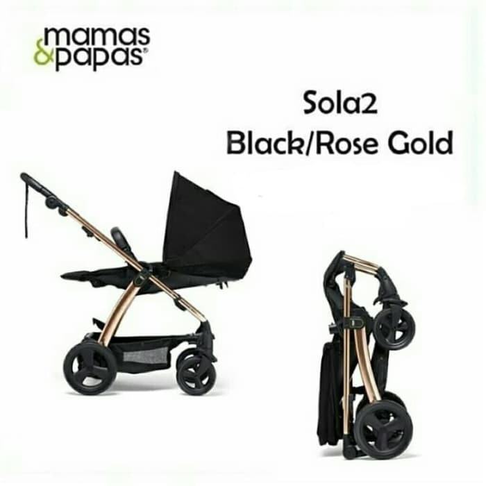 Mamas Papas Stroller 2Sola Black&Rose G