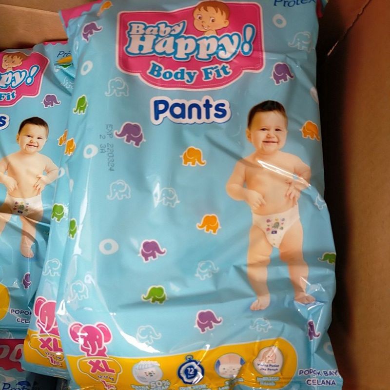 Baby Happy XL  perdus isi 48 sachet