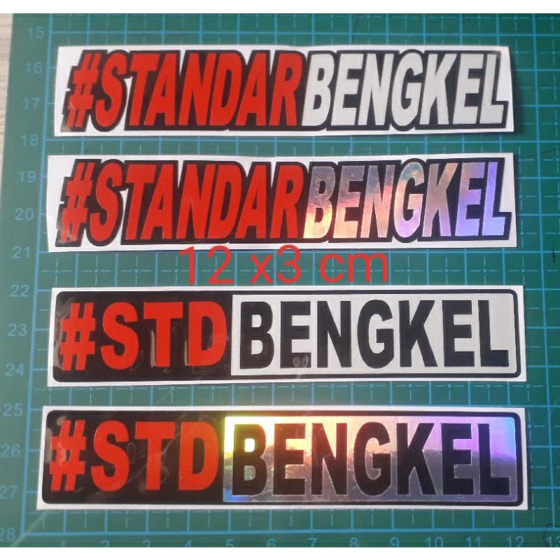 cutting sticker standar bengkel