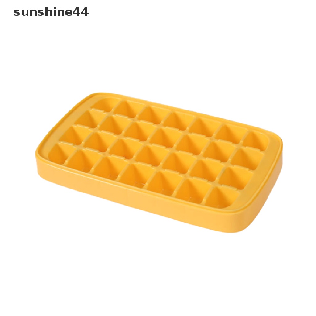 Sunshine Cetakan Es Batu Mini 28 Slot Bahan Silikon Untuk Whiskey / Cocktail