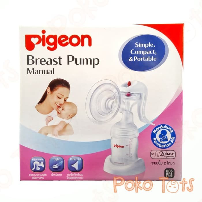 Pigeon Manual Breast Pump | Pompa ASI Breastpump Plastik BPA Free