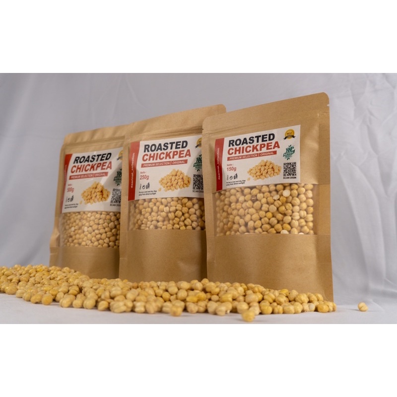 Kacang Arab Chikpeas Roasted  250 GRAM / Kacang Jagung