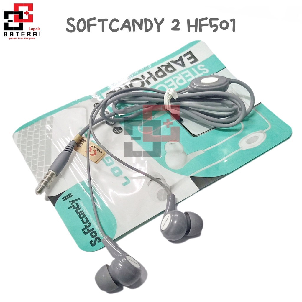 Log On - HF501 Soft Candy II Handsfree Stereo Earphone / headset / hedset