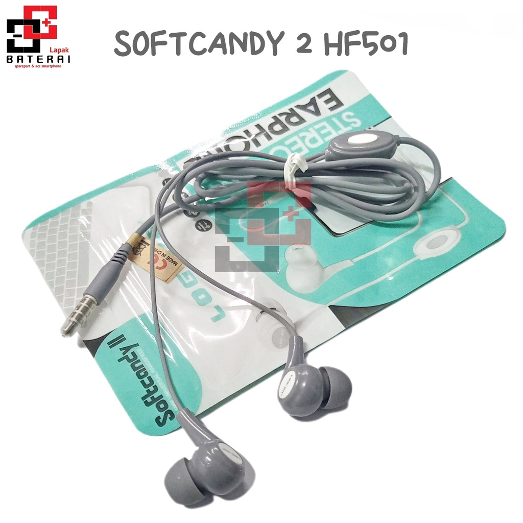 LOG - ON HF501 SOFT CANDY II In ear Earphone STEREO | Handsfree | headset | hedset