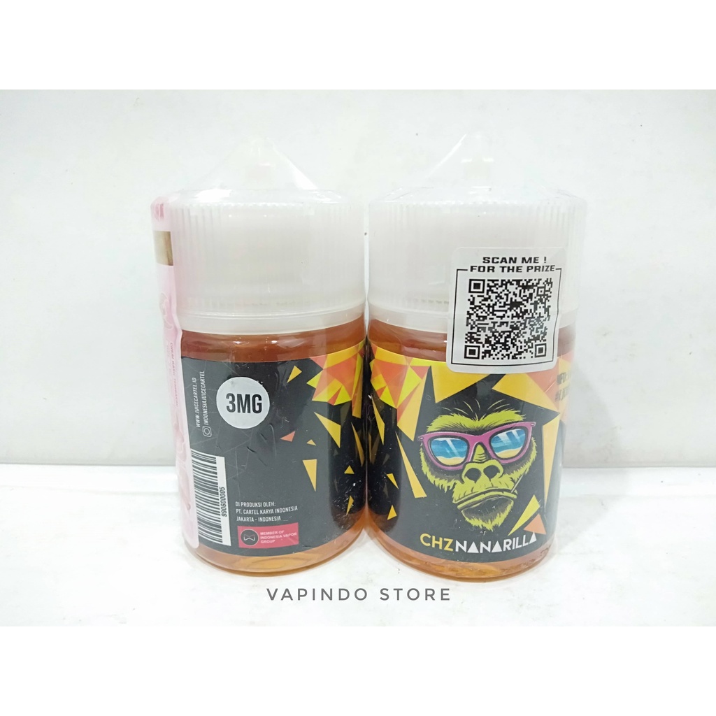 CHZNANARILLA CHEESECAKE BANANA SMOOTHIE 60ML 3MG BY JUICE CARTEL