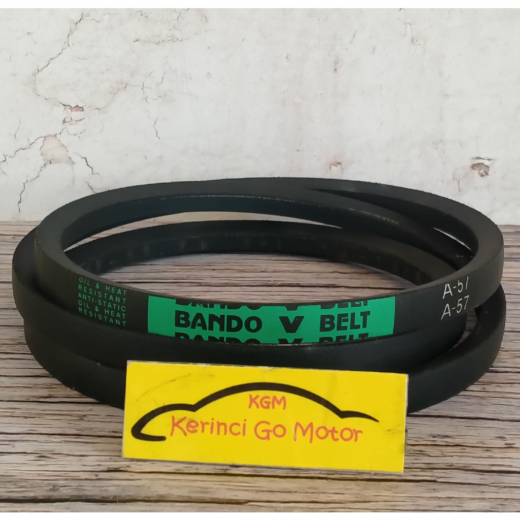 BANDO VAN BELT A-57 V BELT TALI KIPAS A57 FAN BELT VANBELT POLOS A-57