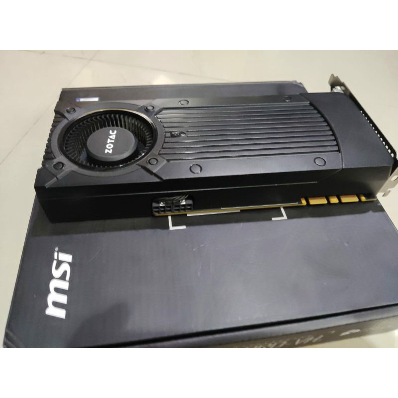 VGA GTX 970 4GB ZOTAC PERFOMA DIATAS 1650 1050TI