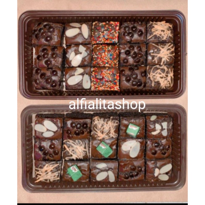 

Fudgy Brownies / Brownies Panggang