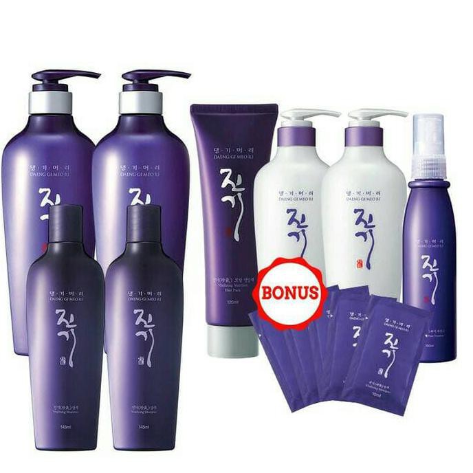 New Product Daeng Gi Meo Ri Jingi Haircare Set / Perawatan Rambut Rontok Botak Free Ongkir