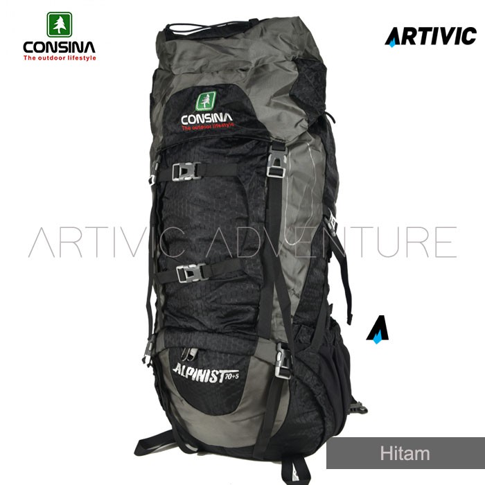 Carrier Tas Gunung Ransel Consina Alpinist 75L Murah Original