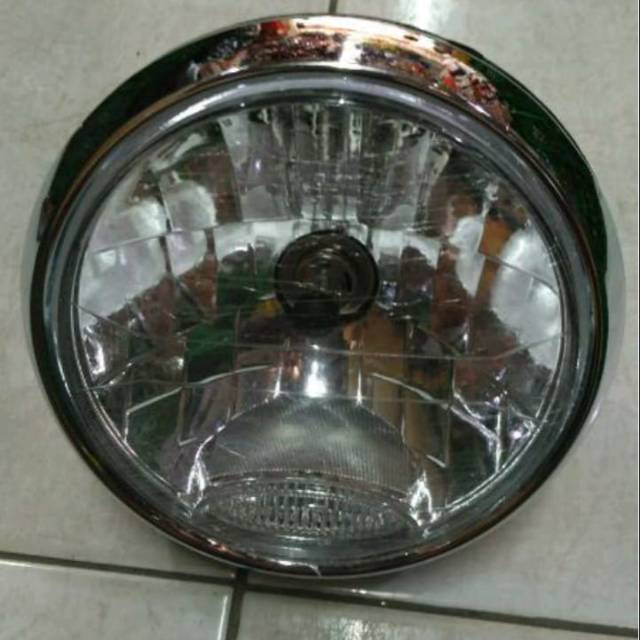 Reflektor Vixion old/lama bulat lampu depan Vixion old bulat