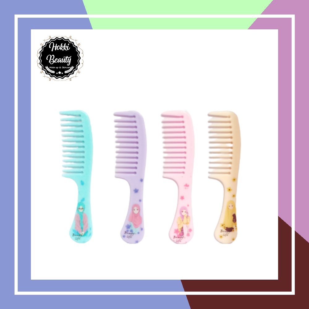 SISIR MOTIF MODEL PANJANG FANCY - SISIR RAMBUT LURUS