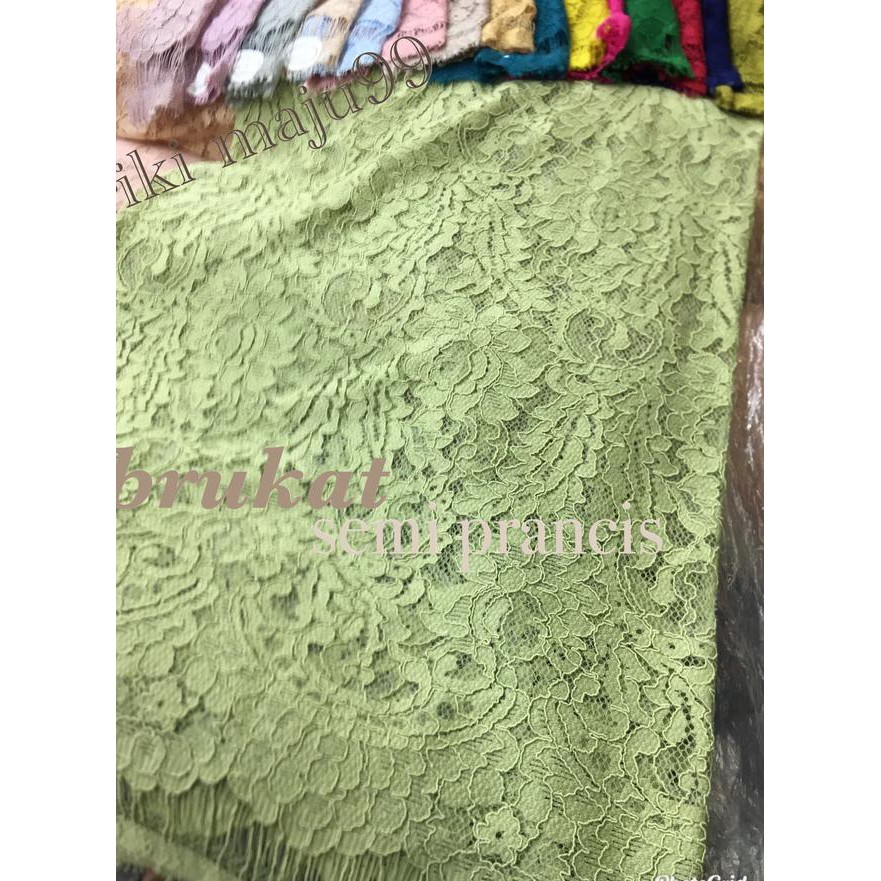Kain Brukat Semi Prancis/Brukat Fatmawati / Bahan Kebaya, Dress, Atasa