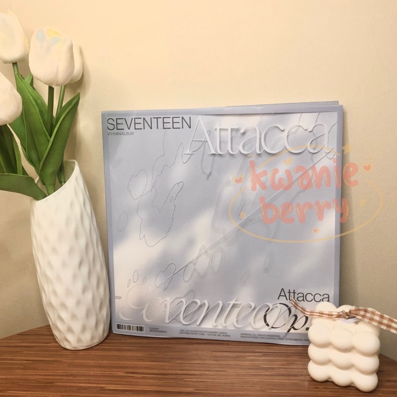 Album only attacca seventeen OP 1 hiphop unit hhu mingyu wonwoo scoups vernon