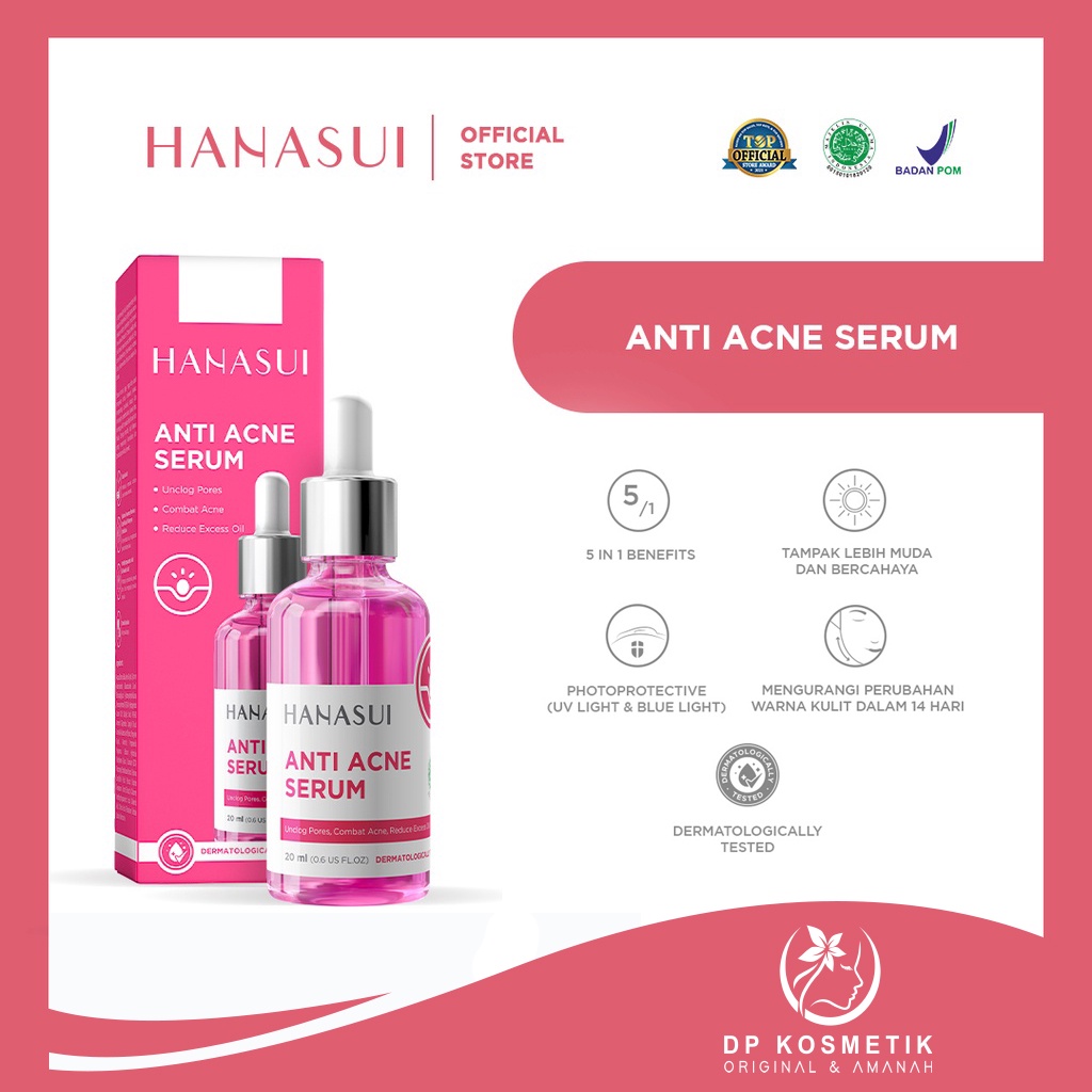 Jual Serum Wajah Hanasui Anti Acne Serum New Look & New Formula ...