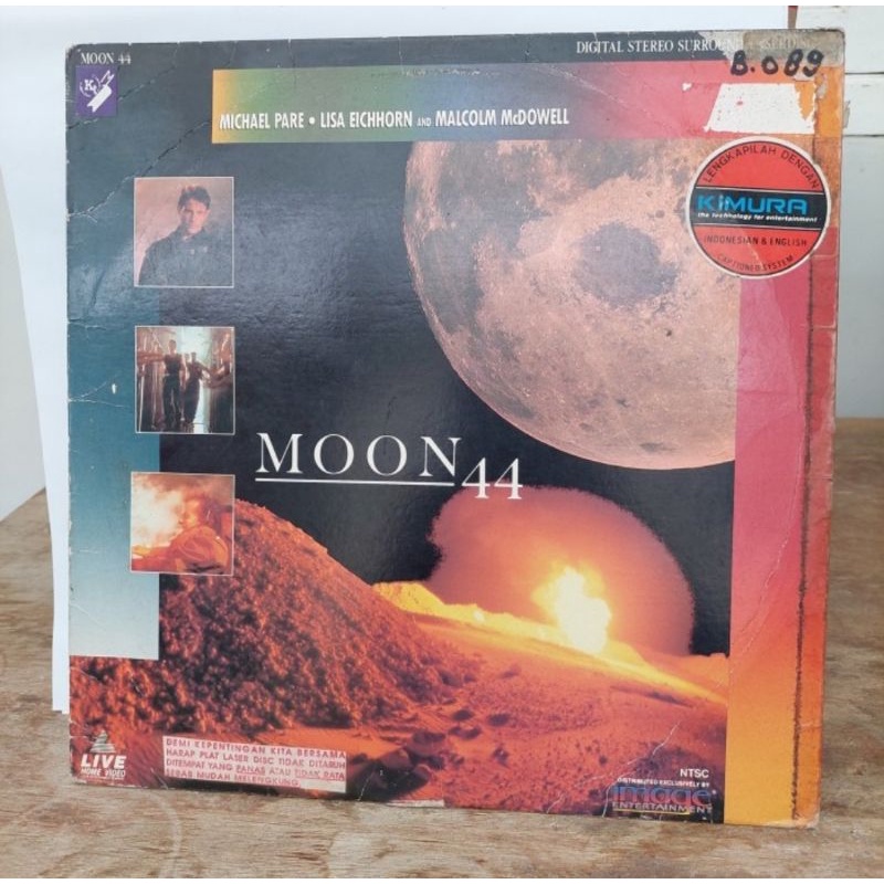 Kaset Laser disc Moon 44