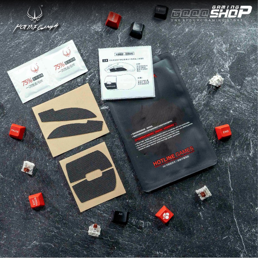 HotlineGames Anti Slip Steuerung G PRO Wireless &amp; G PRO X Superlight