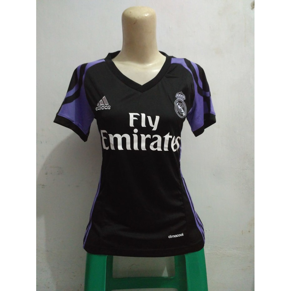 BEST      JERSEY REAL MADRID 3RD LADIES 2016/2017 GRADE ORI
