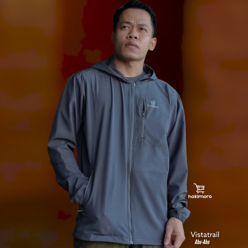 JAKET CONSINA VISTA TRAIL NEWPORT WELLINGTON BONFIRE jaket outdoor jaket pria wanita vista trail