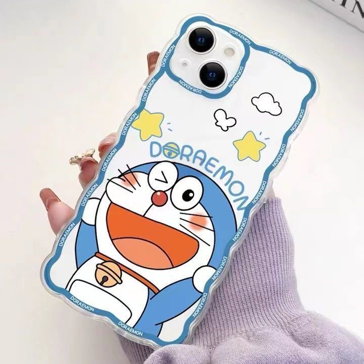 Case Pelindung Handphone Motif Kartun Kucing Untuk IPhone 13 / 12 Pro Max 11 / XS / XR / X / 8 / 7 / 6 Plus Mini