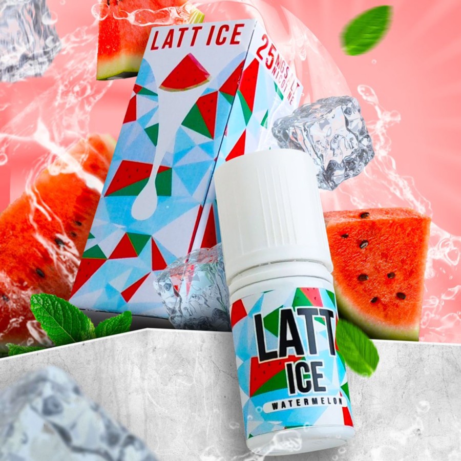 LIQUID LATT ICE WATERMELON SALT NIC - LATT ICE SALTNIC - 30ML