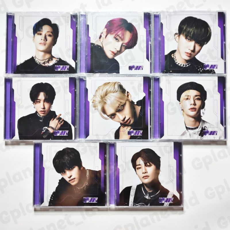 [Ready] Jewel Case - Stray kids oddinary Sealed Hyunjin lee know bangchan changbin han jisung Felix 