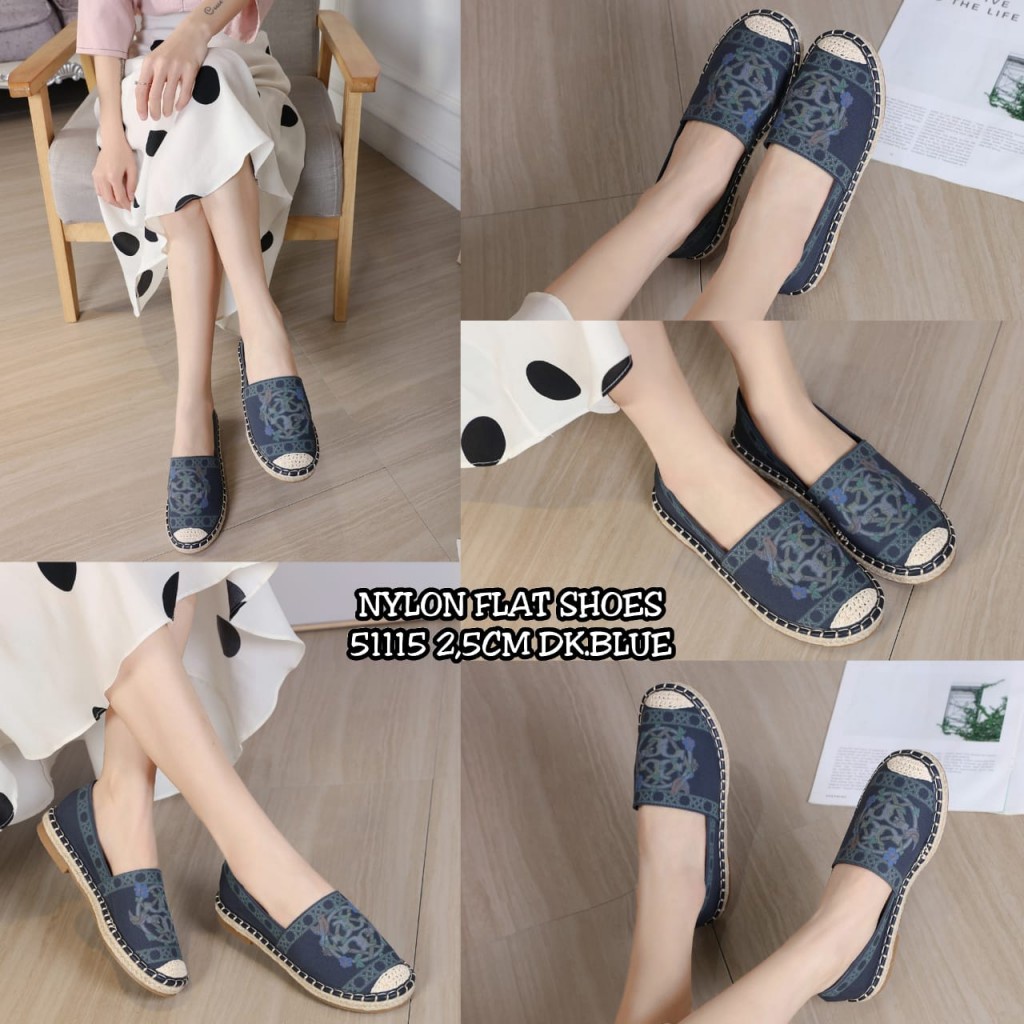 NYLONN FLAT SHOES TBY 51115