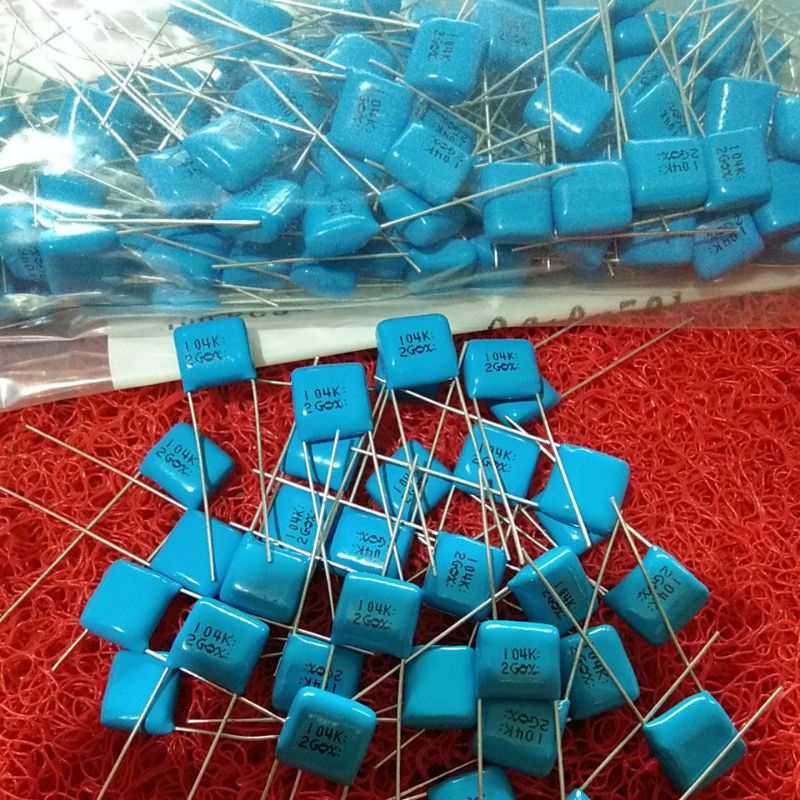 100pcs 104n 450v Capacitor Original nitsuko japan isi 100pcs