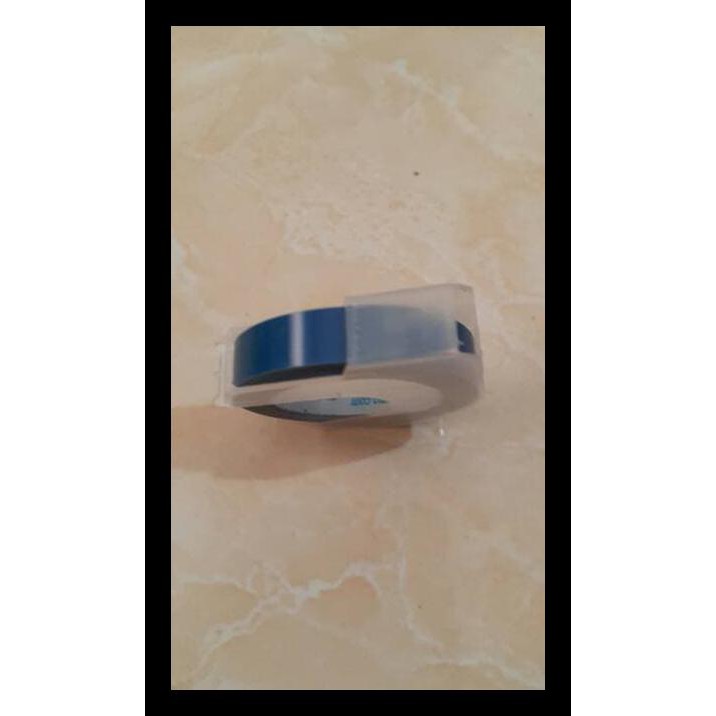 

Dymo Emboss Label Tape Blue FREE ONGKIR