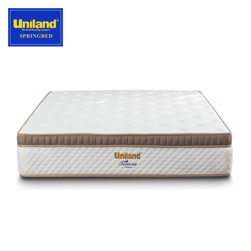 Uniland Springbed Rivera Plushtop Manila - Hanya Kasur Springbed Matras