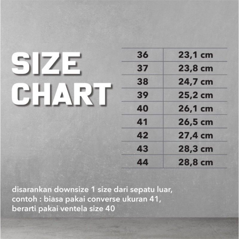 Sepatu Vantela Basic Low Black Natural Ventela Black White Original 100%-2