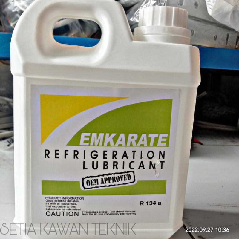 OLI KOMPRESOR EMKARATE R134A