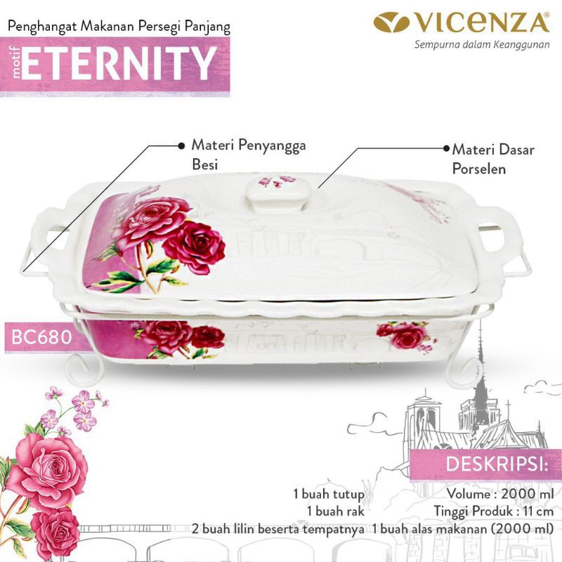 Prasmanan Keramik Vicenza Eternity