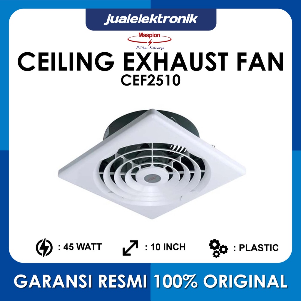 Maspion CEF2510 – Ceiling Exhaust 10 inch