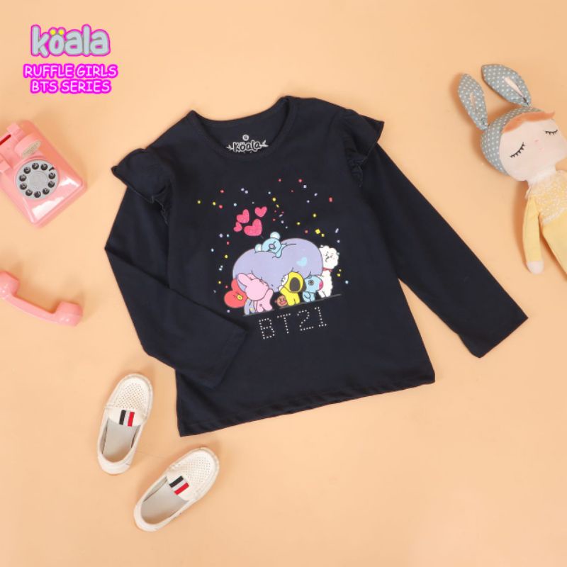 kaos bt21 / kaos anak lengan panjang