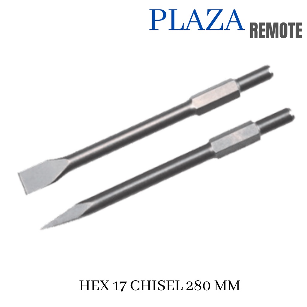 MATA BOR CHISEL ALAT BOBOK BETON TEMBOK HEX 17 280 MM MODEL LANCIP