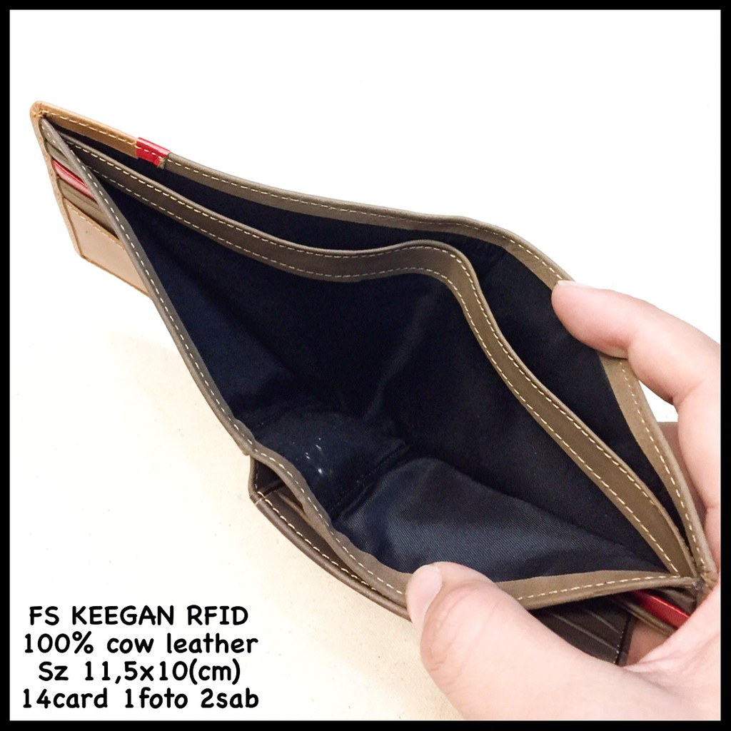 dompet kulit F keegan replica dompet pria dompet cowok dompet murah