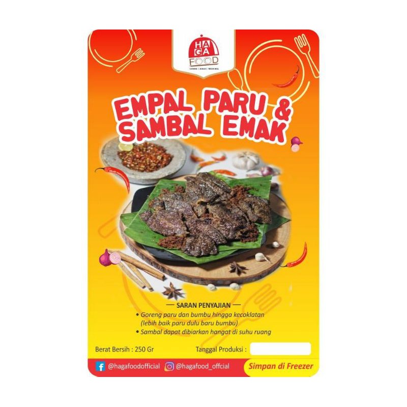 

Empal Paru Sambal Emak