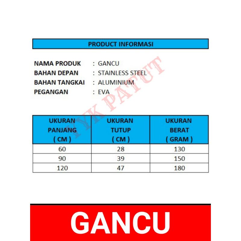 gancu ikan telescopic