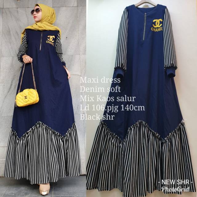 Maxi dress salur chanel by SHR