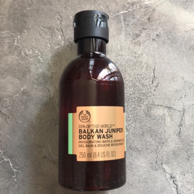 balkan juniper hand wash body shop