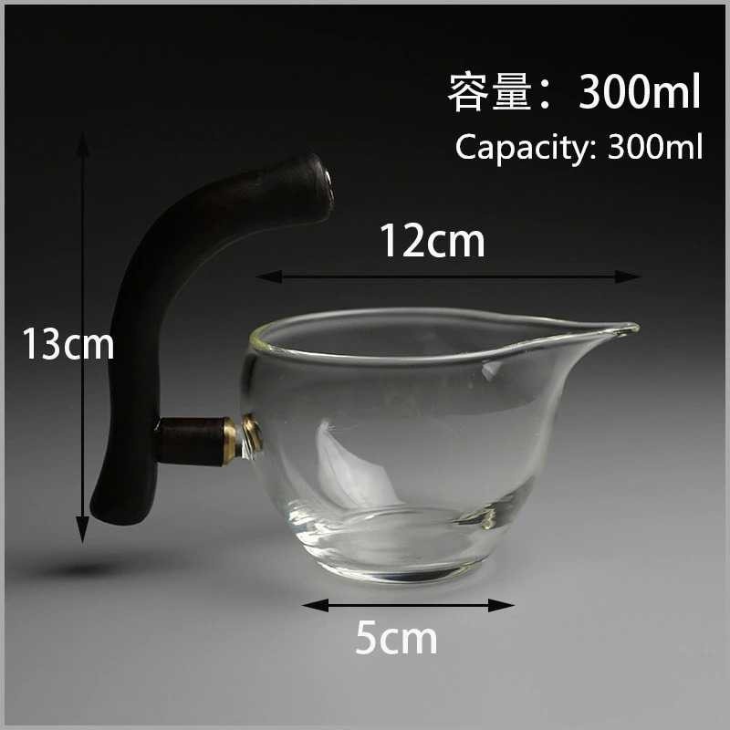 Pitcher Pembuat Teh Tradisional Infuser Teapot Kaca Borosilicate Glass