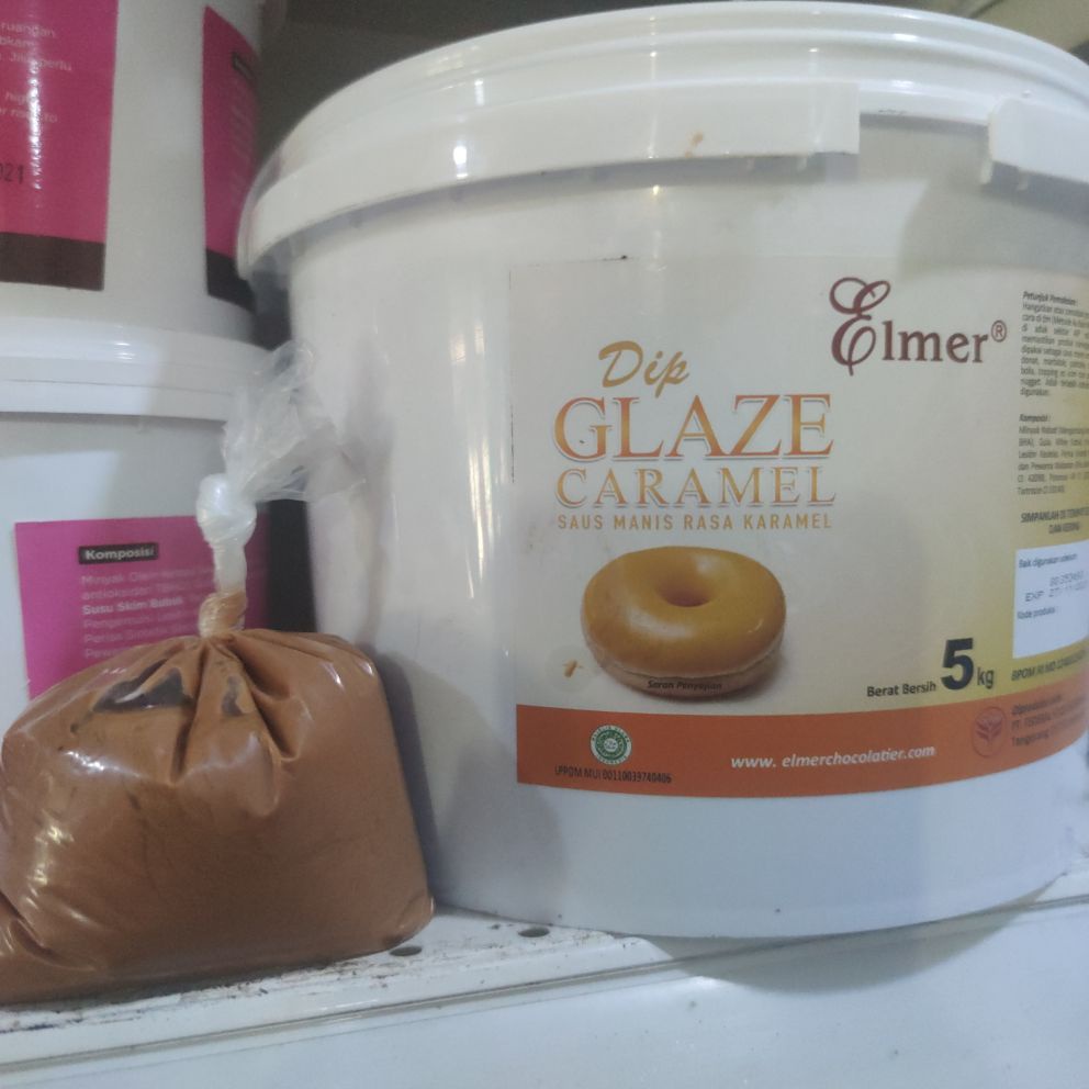 

Glaze Elmer Caramel Repack 250gr