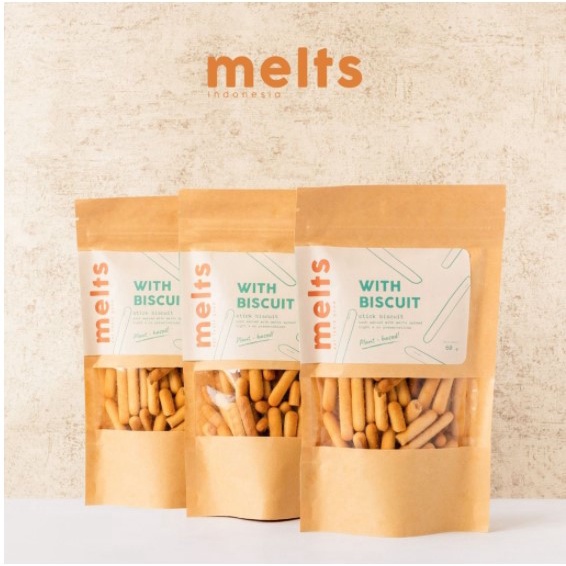 

Melts Triple With Biscuit Pouch 60g