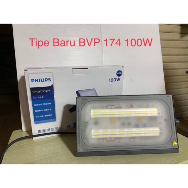 Flood Light Led Philips Bvp161 100w 100watt Lampu Sorot Led Lampu Tembak Led Shopee Indonesia